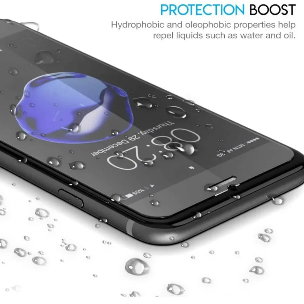 Glass Screen Protector for iPhone 8 / iPhone 7 / SE 2020 (3-Pack) [w/Installatio